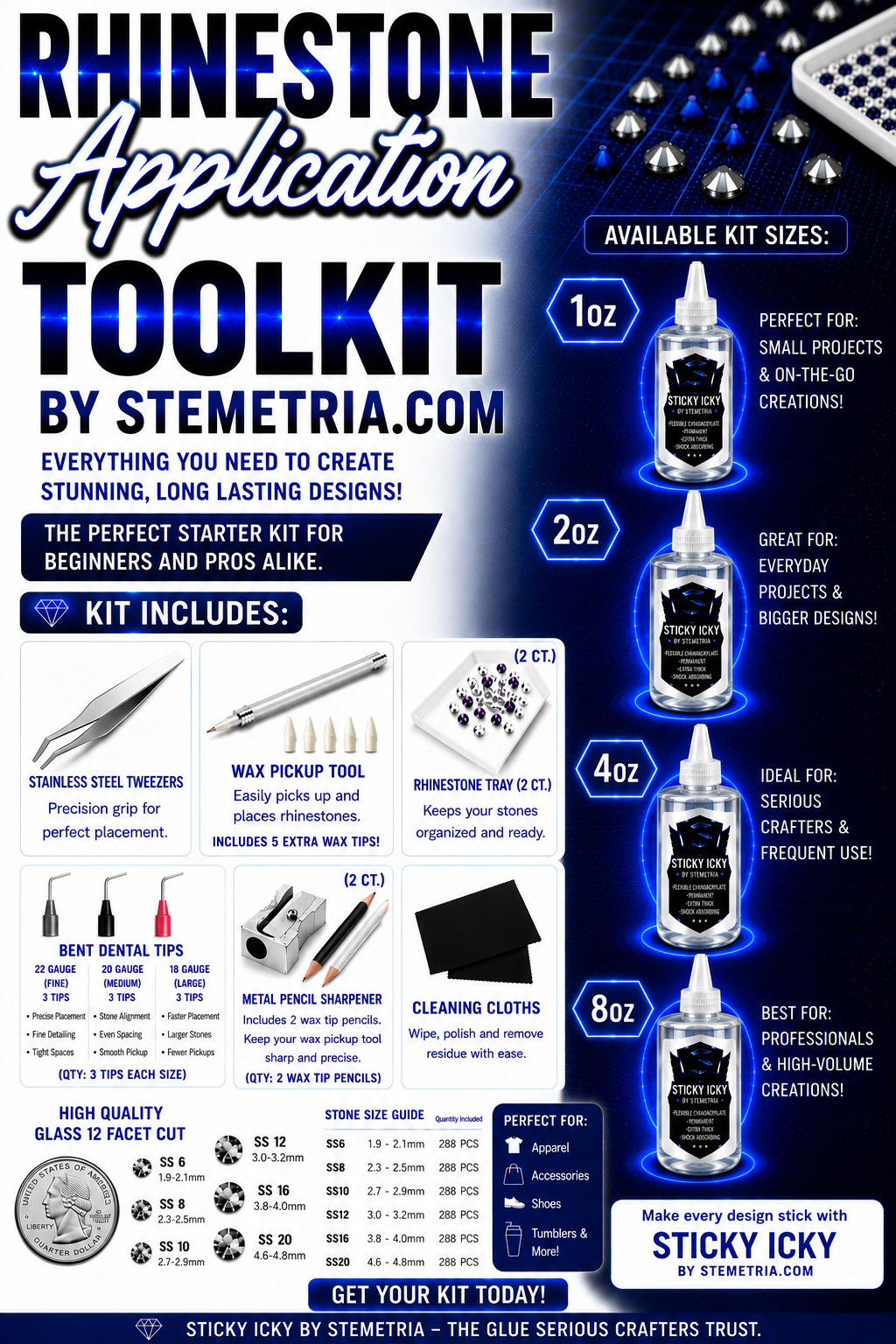 Rhinestone Tool Kit by Stemetia